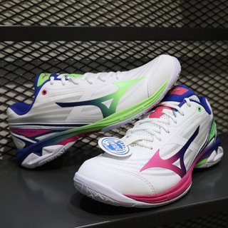 丘林體育Chilling | MIZUNO羽球鞋 | WAVE CLAW 4 | 71GA264301 | 鴛鴦 輕量化