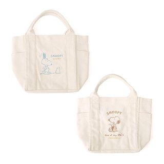 Peanuts史努比厚帆布手提袋 Norns Original Design Snoopy 便當袋