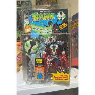 MCFARLANE 麥法蘭1994 SPAWN 閃靈悍將 再生俠 MEDIEVAL SPAWN(藍色)