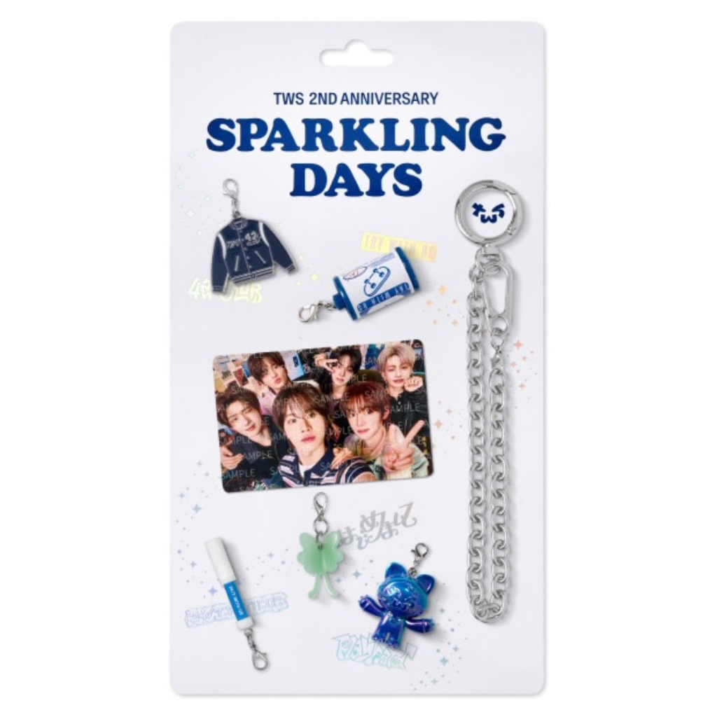 TWS_2ND ANNIVERSARY_DROP CHAIN SET_PHOTOCARD_掛鏈與成員小卡