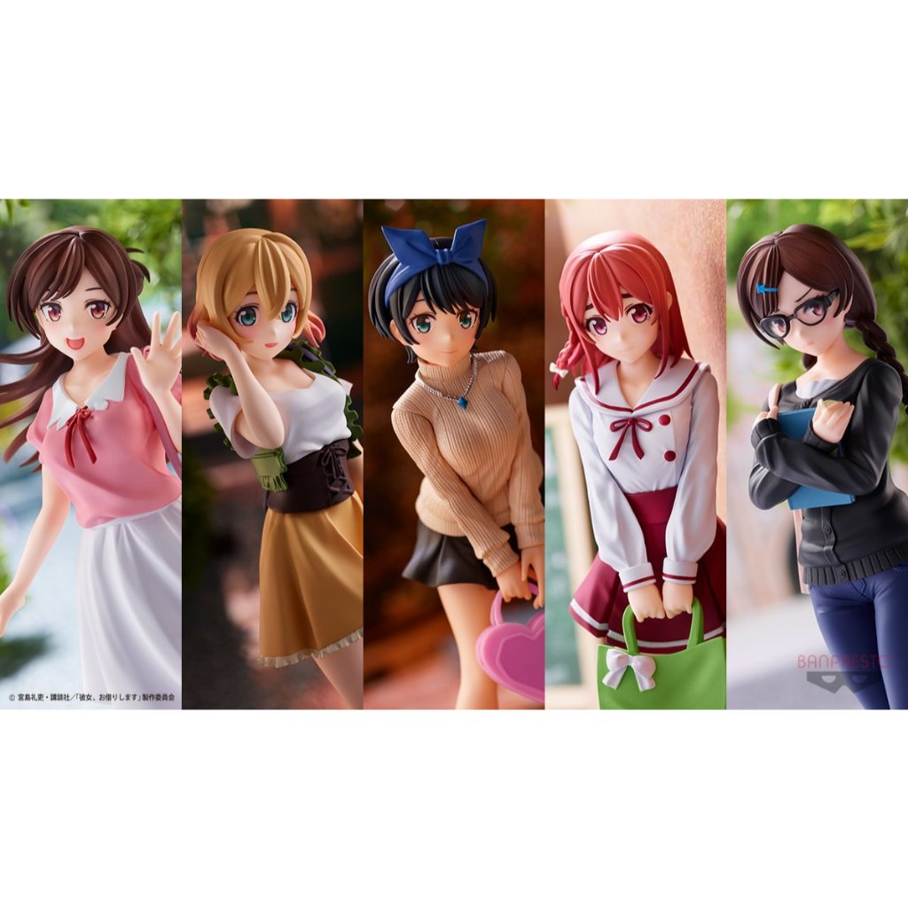 🌀日版客🌀 日版 出租女友 租借女友 水原千鶴 七海麻美 更科瑠夏 櫻澤墨 便服 私服 第一彈 景品 公仔