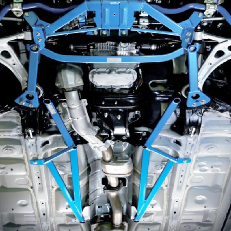 CUSCO PREVIA TOYOTA 底盤後下拉桿 center rear BRACE POWER【YGAUTO】