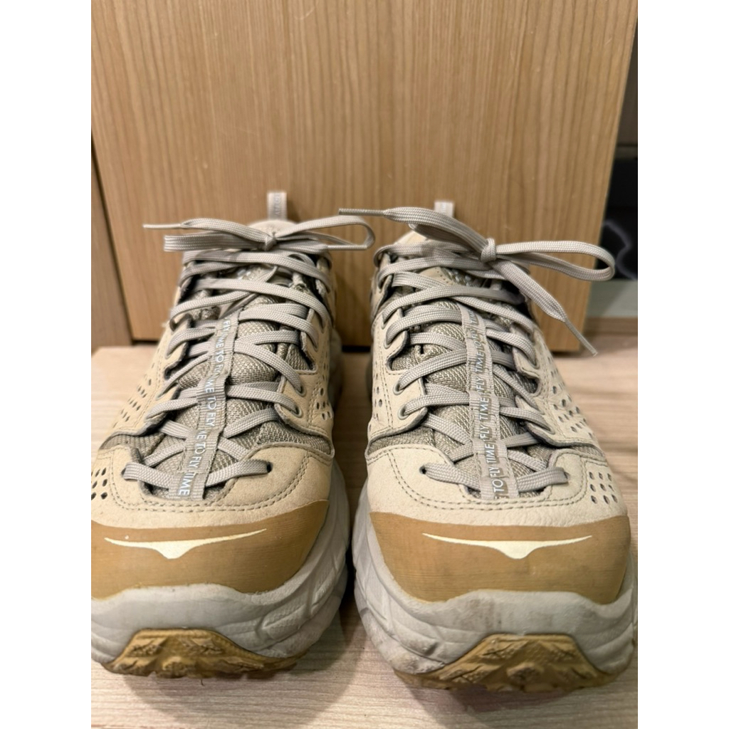 Hoka One One Tor Ultra Low US8.5 沙色 沙漠配色 運動鞋 慢跑鞋 健行鞋 登山鞋