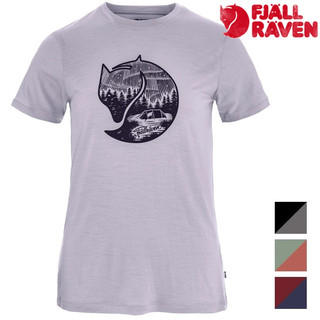 Fjallraven 北極狐 Abisko Wool 女款 短袖羊毛排汗衣 84118