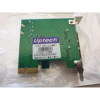 UPMOST 登昌恆 Uptech UTB222 PCI-E USB3.0擴充卡