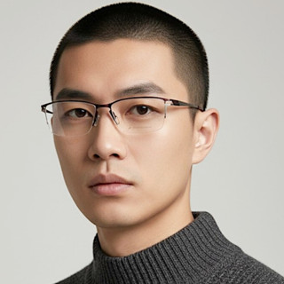 SPEC ESPACE ES-2411T 西野正美眼鏡｜限定款董事長系列純鈦商務半框眼鏡 男生女生品牌眼鏡框【幸子眼鏡】