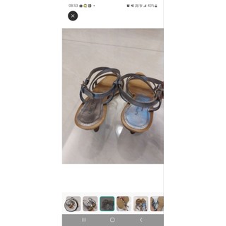 義大利Alberta Ferretti 高跟涼鞋