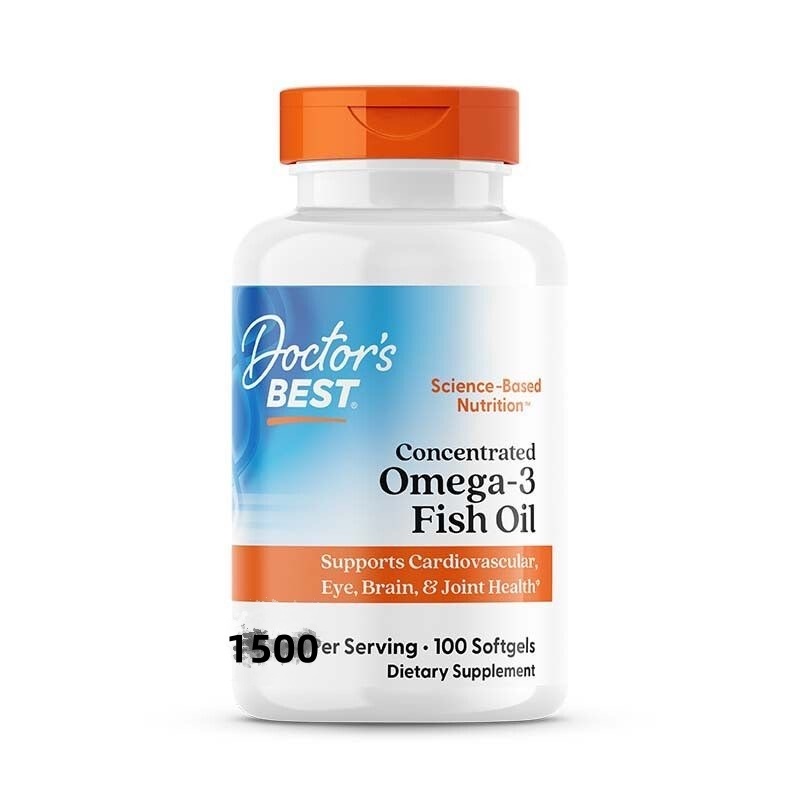 預購 美國代購 Doctor's Best 深海魚油 四倍濃縮 迷你小粒軟膠囊 100粒 多特倍斯