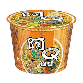 阿Q桶麵（雞汁排骨/紅椒牛肉/韓式泡菜/蒜香珍肉/生猛海鮮）