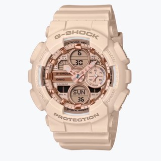 【G-SHOCK】GMA玫瑰金雙顯GMA-S140PG-4A 45.9mm現代鐘錶