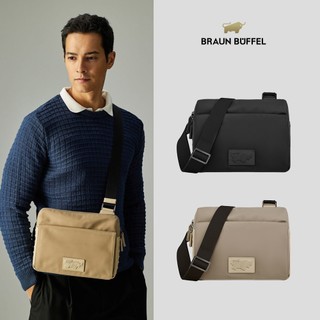 【BRAUN BUFFEL】韋本 橫式斜背包-多色賣場(德國小金牛台灣總代理)/BF588-12