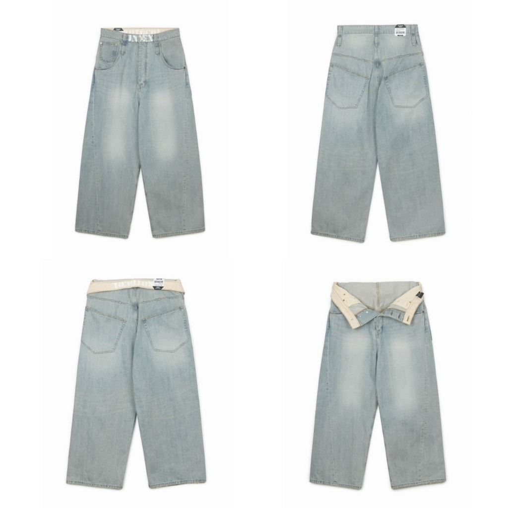 【狼嚴選】Protocol Index Retro Denim Pants - Blue