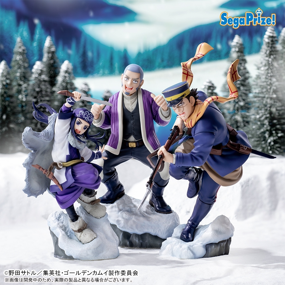 ♠️潮模工坊♣️🔥日版🔥黃金神威 XrossLink 杉元佐一 阿席莉帕 白石由竹 SEGA 景品 公仔