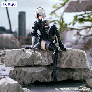 FGS> 正版 日版 FuRyu 尼爾 自動人形 NieR:Automata 2B 坐姿 杯麵泡麵蓋壓麵 美女 公仔