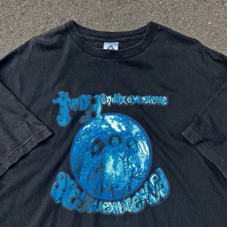 00s The Jimi Hendrix Experience 吉米罕醉克斯 黑色滾筒T 古著 二手選物 Vintage