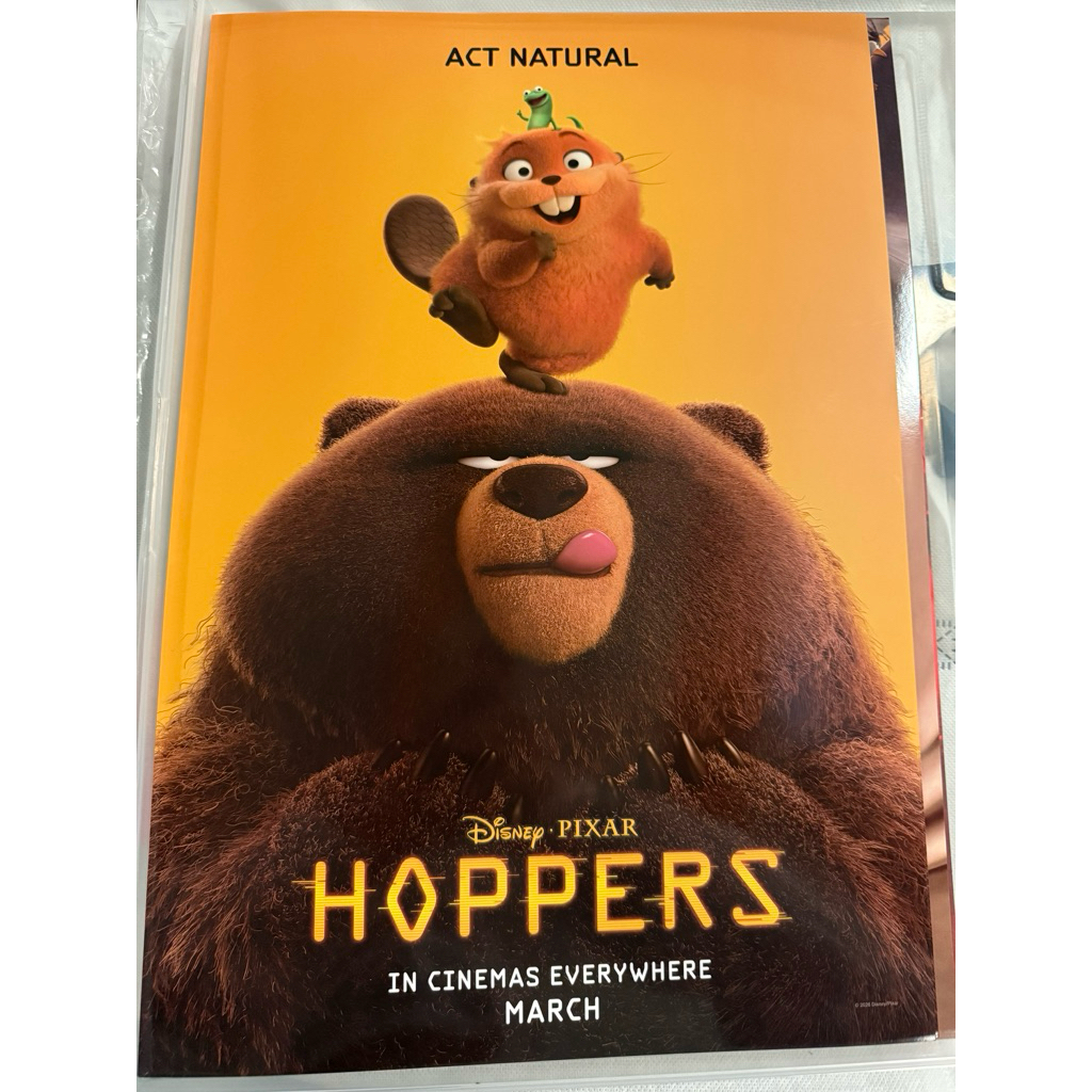 貍想世界 皮克斯 迪士尼 Disney LUXE特別場 杜比 Dolby 4DX海報 超萌角色吊飾 阿廢 蜥蜴湯姆🦎