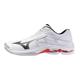 Mizuno 美津濃【授權經銷】男款排球鞋 WAVE LIGHTNING PRO 避震穩定 白V1GA266059