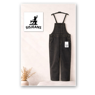 🔥 全新吊牌未拆｜SISJEANS 牛仔吊帶褲 🔥原價2990