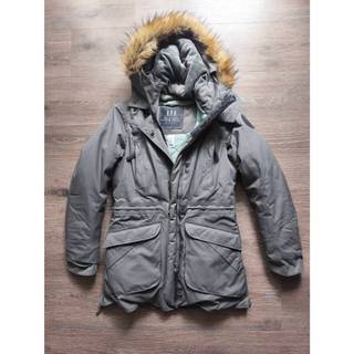 Yuan`s 『 品味生活』~QUECHUA 女 -20度 冬季防水登山健行外套 軍綠色 XS號 SH900 追極光必備