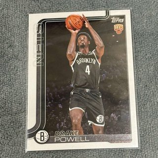 Drake Powell RC 新人卡! NBA 2025-26 Topps Flagship Basketball