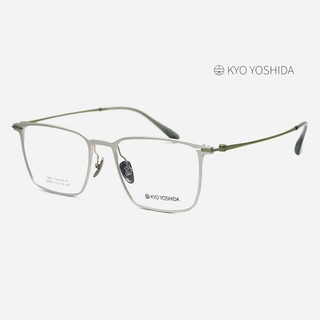 Kyo Yoshida 99820 吉田京眼鏡｜職人商務斯文純鈦方框眼鏡 男生品牌眼鏡框【幸子眼鏡】