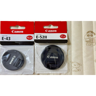 Canon 佳能 原廠 lens cap 鏡頭蓋 E-43 E-52 II E43 E52 II