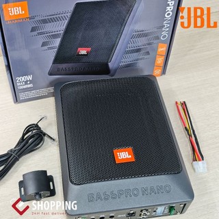 美國🇺🇲 JBL BassPro Nano 8吋主動式薄型重低音 椅下重低音 低音砲 汽車喇叭 汽車重低音 超低音