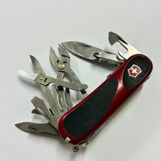 [沐沐屋]Victorinox 維氏 EvoGrip S557 紅黑防滑 21用/2.5223.SC/VN137