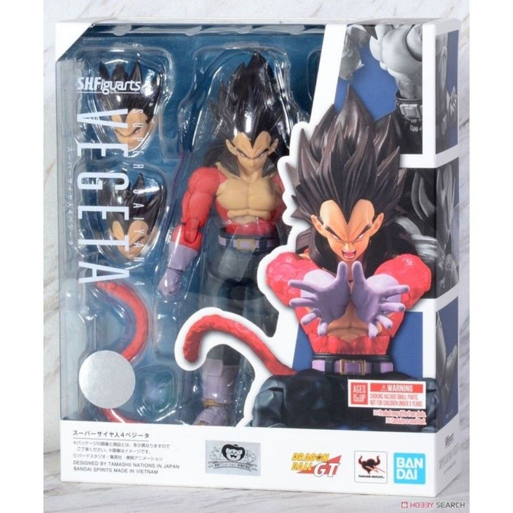 萬代日版，SHF 七龍珠 GT 超級賽亞人4 超四 達爾 貝吉塔，s.h.figuarts