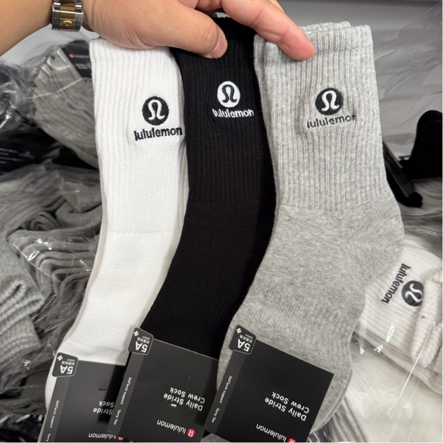 🥇De.Han😊lululemon 運動長/中/短筒襪 經典刺綉LOGO 男女款 日常好穿
