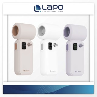 【LaPO】迷你渦輪隨身高速風扇 13cm 極輕158克 日本松下電芯 5100mAh 電量顯示 百段風速 LF-02