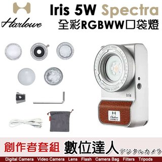 或泊 Harlowe Iris 5W Spectra 全綵RGBWW口袋燈【創作者套組 1100981】