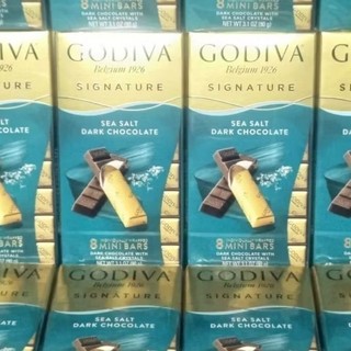 ★豪豪娃娃機店☆GODIVA 醇享系列海鹽黑巧克力