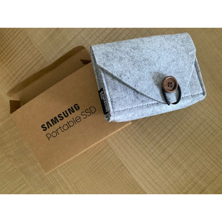 現貨 新品 Samsung Portable SSD保護套 三星硬碟保護套 收納 三星 隨身攜帶硬碟包 固態硬碟