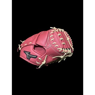 棒球世界全新MIZUNO美津濃GLOBAL ELITE 棒球捕手手套酒紅色GE特價1AJCR34310