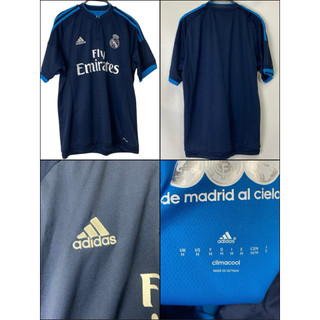 adidas 2015-16 皇馬 皇家馬德里 Real Madrid 客場 足球 足球衣