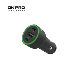 ONPRO 78W雙PD＋QC急速車充-黑