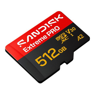 SANDISK Extreme PRO 512G microSDXC U3 V30 A2 5K 高速 記憶卡 公司貨