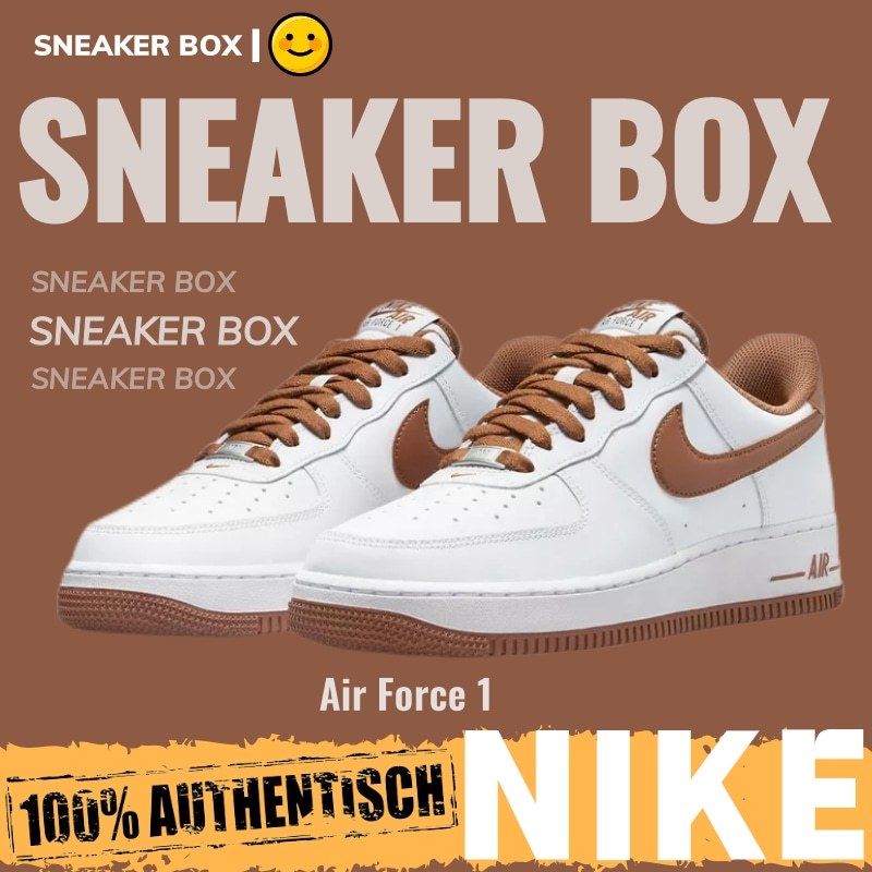 【U+】Nike 鞋 Air Force 1’07 Low “白巧克力棕” 男鞋 女鞋 休閒運動板鞋 空軍一號