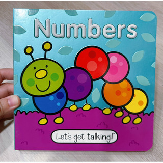 全新🍀《Let’s get talking: Numbers》彩色毛毛蟲