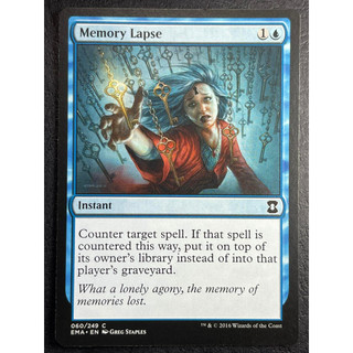 [Lucky] 🌸魔法風雲會 MTG🌸 經典大師 (EMA) C 記憶喪失 Memory Lapse