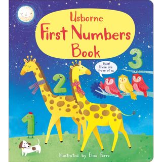 <Usborne> First Concepts系列 - First Numbers Book 硬頁書