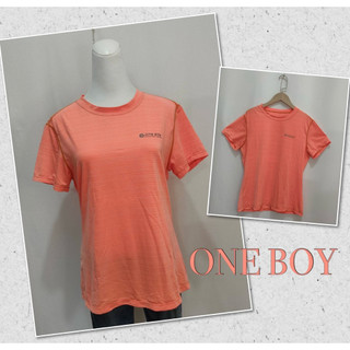 ☀️二手衣☀️ONE BOY 女款 短袖圓領上衣T恤XL號AK00271
