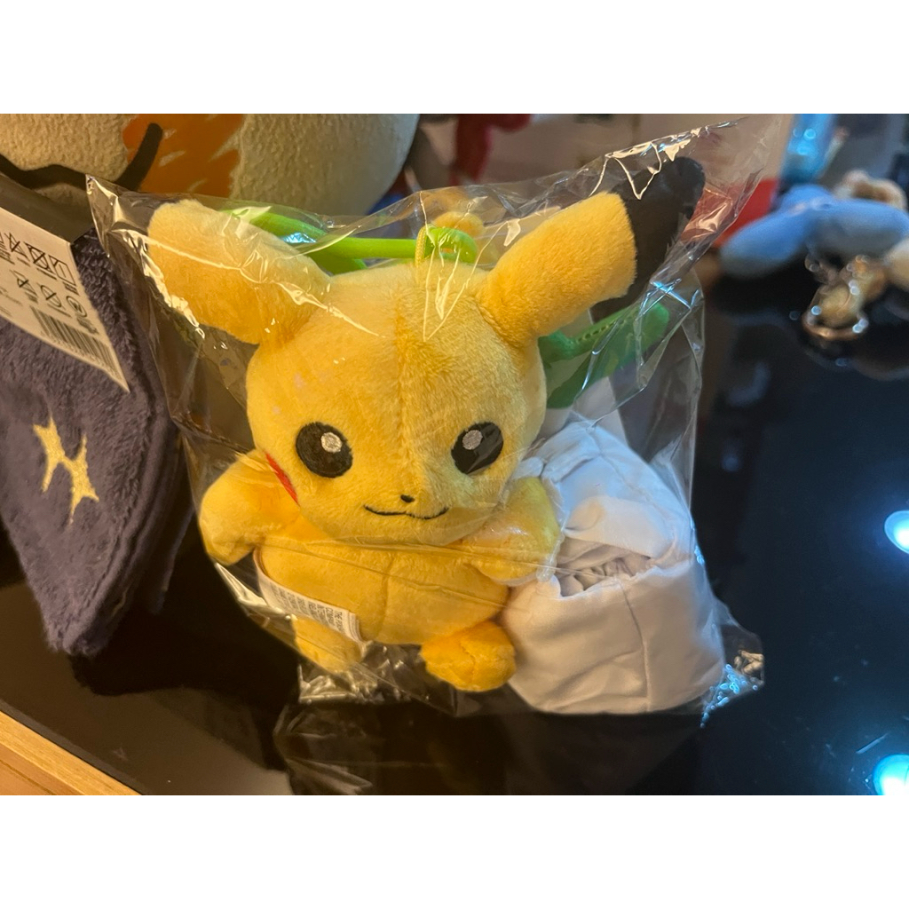 環保袋  蔥 日本買皮卡丘 現貨 收納袋 超市 PIKA PIKA MARKET 寶可夢中心 皮卡皮卡超市