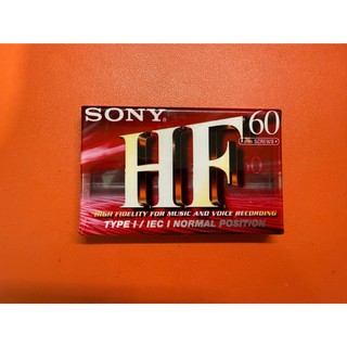 SONY HF 錄音帶 空白錄音帶 60分鍾