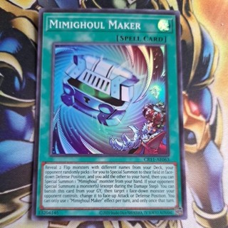 卡片屋 遊戲王 亞英亮面 寶箱食屍鬼製作器 CR11-AE063