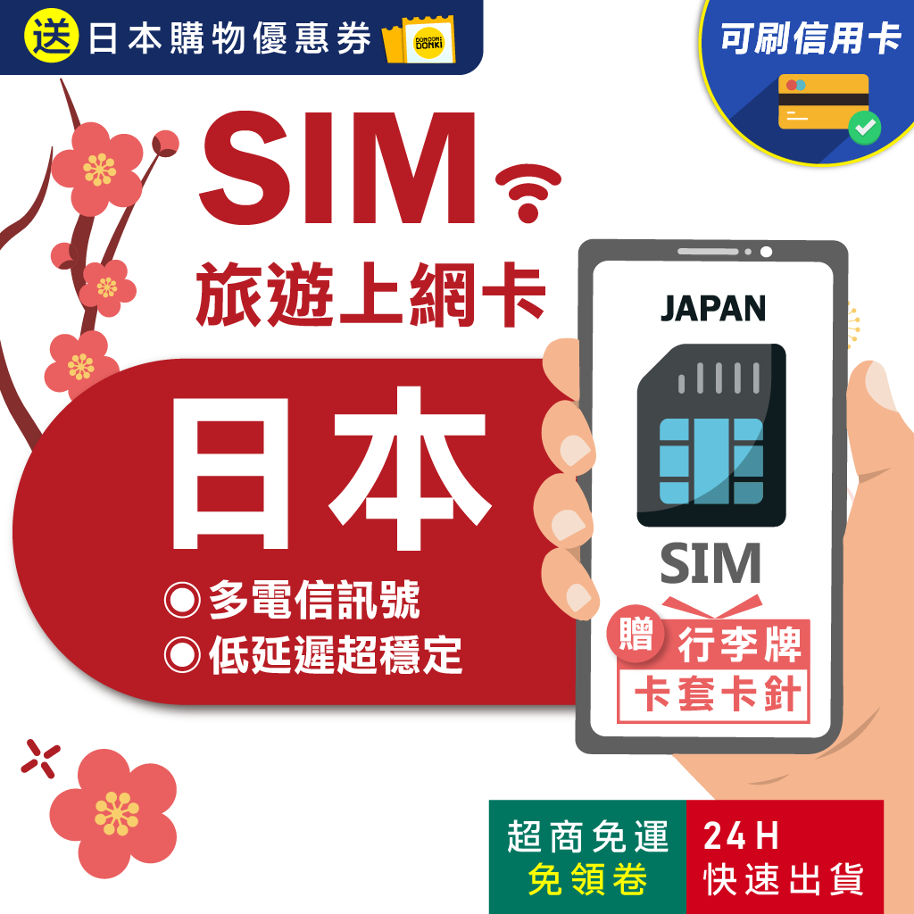 【eSIMGO】日本網卡｜原生網路 即插即用 日本上網卡 沖繩網卡 北海道網卡 吃到飽 網卡 日本網路卡 日本sim卡