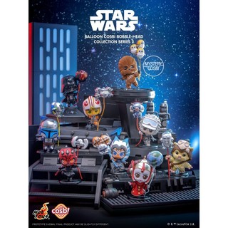 野獸國直營店｜HOT TOYS CBX316 星際大戰 第2彈 氣球款 Q版公仔 盲盒單入(全9種)