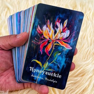 【靈感空間】✓獨家選物🌹花之智慧神諭卡DPEHAKMK Flower Wisdom Oracle Deck|心理洞察