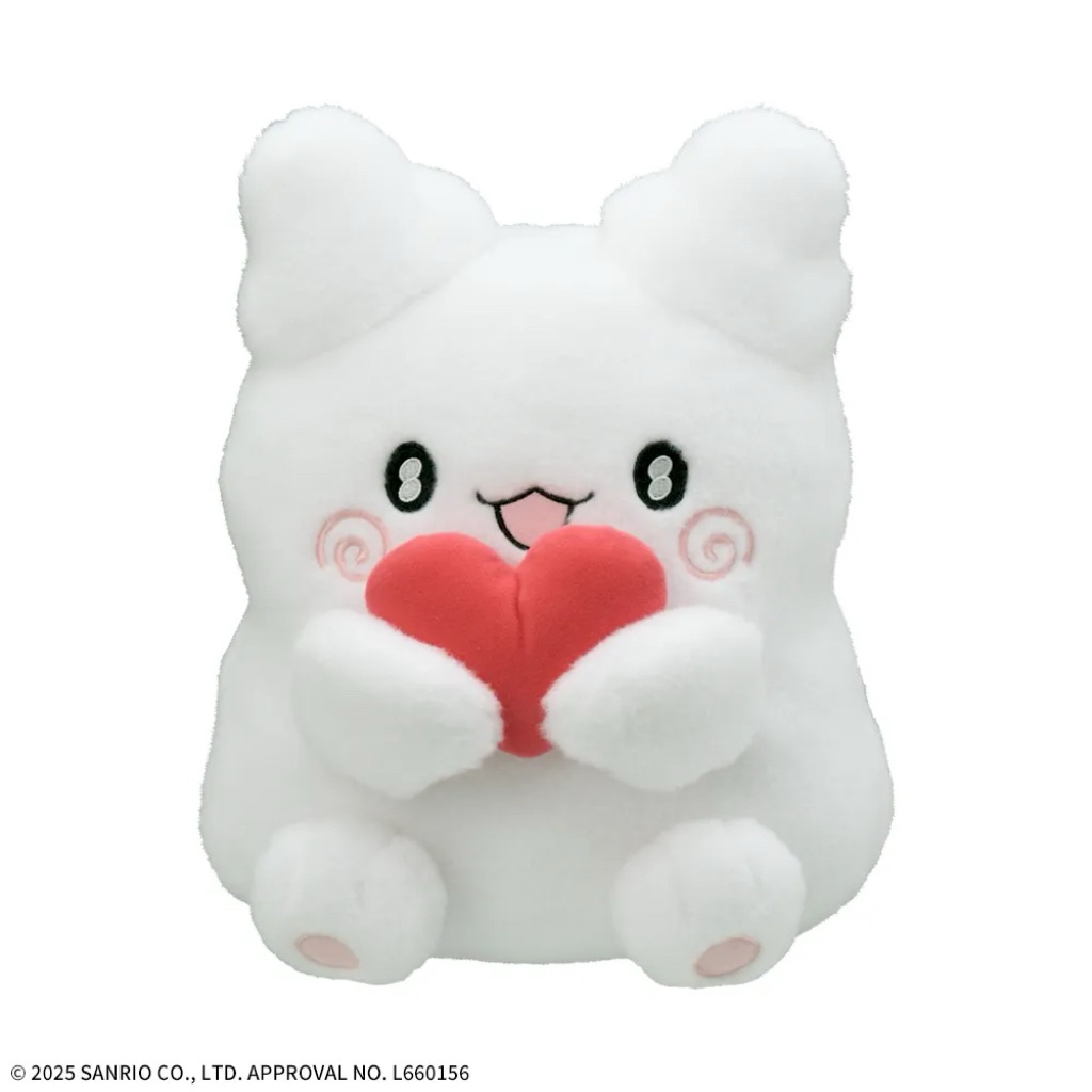 「日本空運景品」 🔥現貨 日本正版 三麗鷗 Sanrio 小幽靈花丸 手拿愛心 愛心 小幽靈 花丸 娃娃 絨毛玩偶